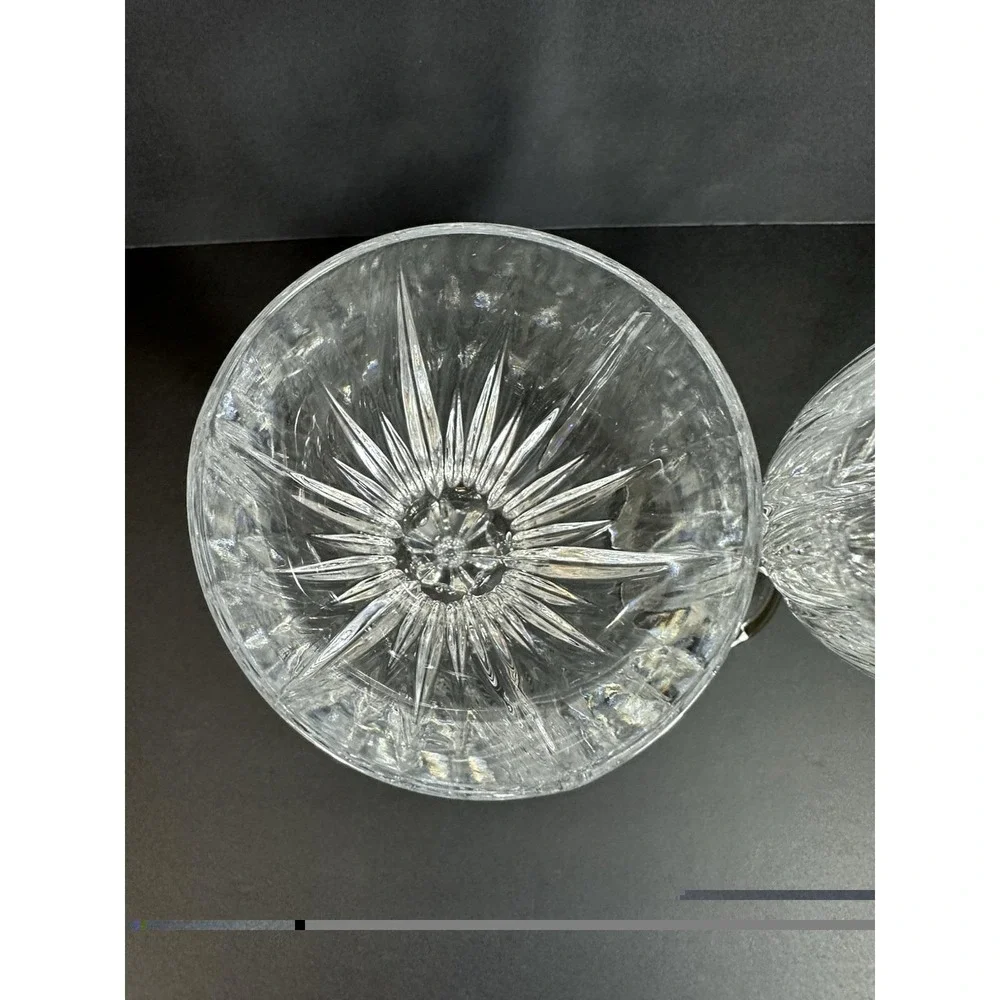 Godinger Ingrid Crystal Water Goblets ~8